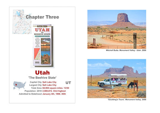 Small town America. State 3 – Utah. 'The Beehive State'.